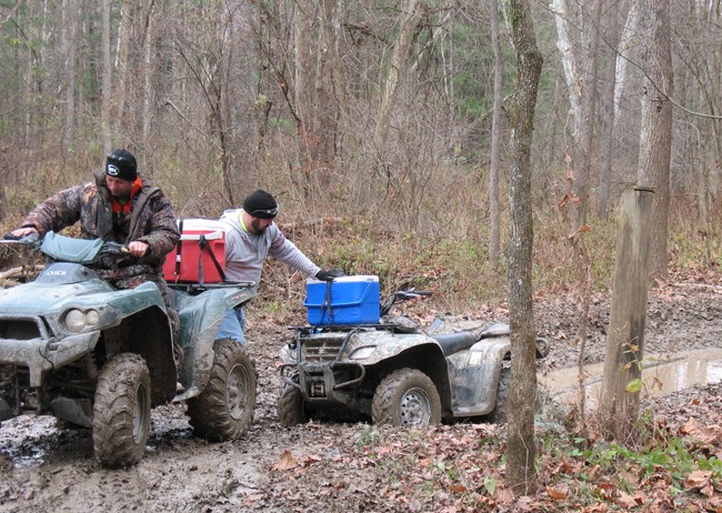 Anthony in Mud Hole 11/06/10